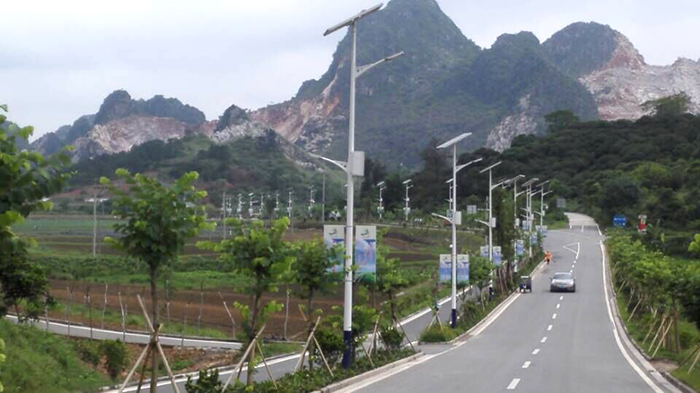 中山南德太陽能路燈路燈廠家 新農(nóng)村建設路燈供應商